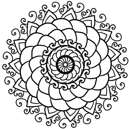 I MANDALA DA COLORARE download printable * Crearegiocando