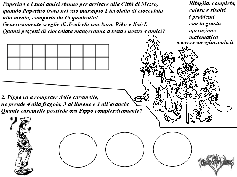 Sottrazioni Archivi Crearegiocando