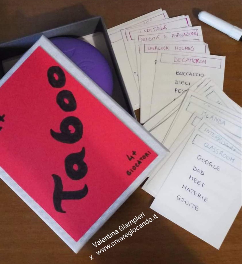 GIOCO DA TAVOLO, TABOO… scolastico – Crearegiocando